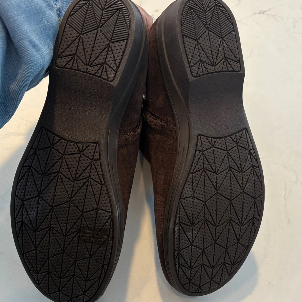Spenco Manor Boot‎ French Roast Suede